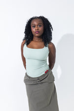 Softwear double lined tank top (light green)