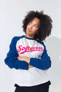 Softwear Baseball T (blue)