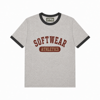 Softwear Athletics Ringer T (grey)