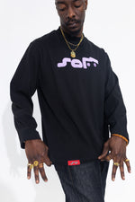Softwear “SOFT” logo l/s T (black)