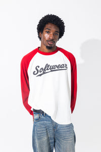 Softwear Baseball T (red)