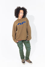 Softwear “SOFT” logo l/s T (brown)