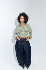 Softwear Cinched Stripe shirt