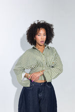 Softwear Cinched Stripe shirt