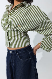 Softwear Cinched Stripe shirt