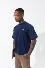 Softwear Panther logo tee (navy)