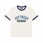 Softwear Athletics Ringer T (white)