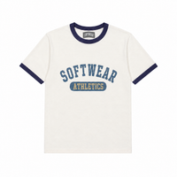 Softwear Athletics Ringer T (white)