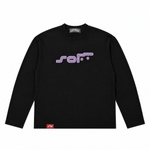 Softwear “SOFT” logo l/s T (black)