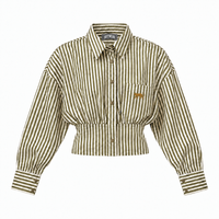 Softwear Cinched Stripe shirt