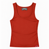 Softwear double lined tank top (orange red)