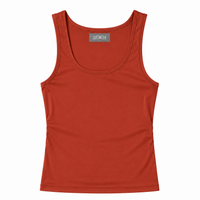 Softwear double lined tank top (orange red)