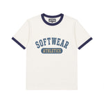 Softwear Athletics Ringer T (white)