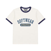Softwear Athletics Ringer T (white)