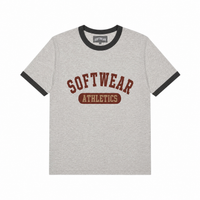 Softwear Athletics Ringer T (grey)